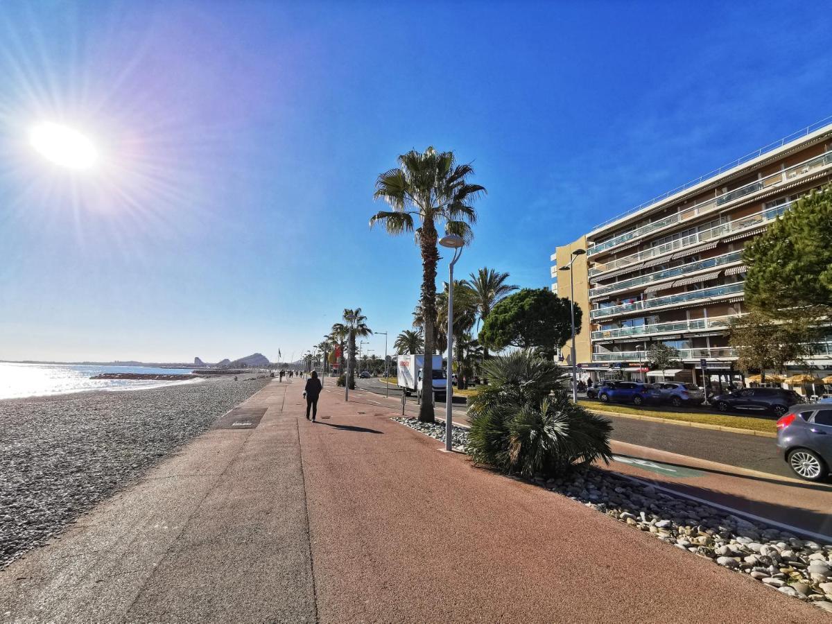 Panoramic Sea View Studio 24H Checkin Cagnes-sur-Mer Luaran gambar