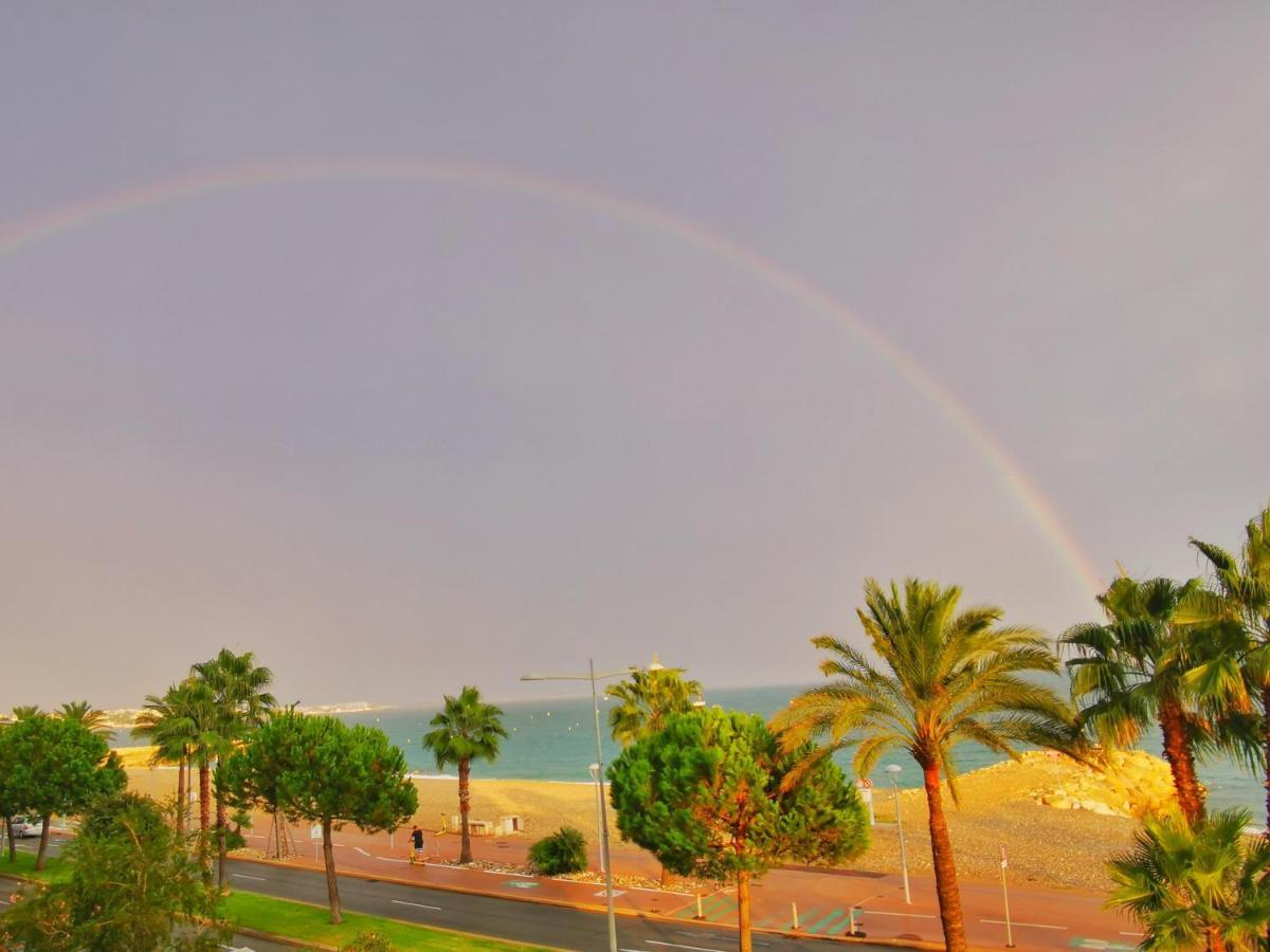 Panoramic Sea View Studio 24H Checkin Cagnes-sur-Mer Luaran gambar