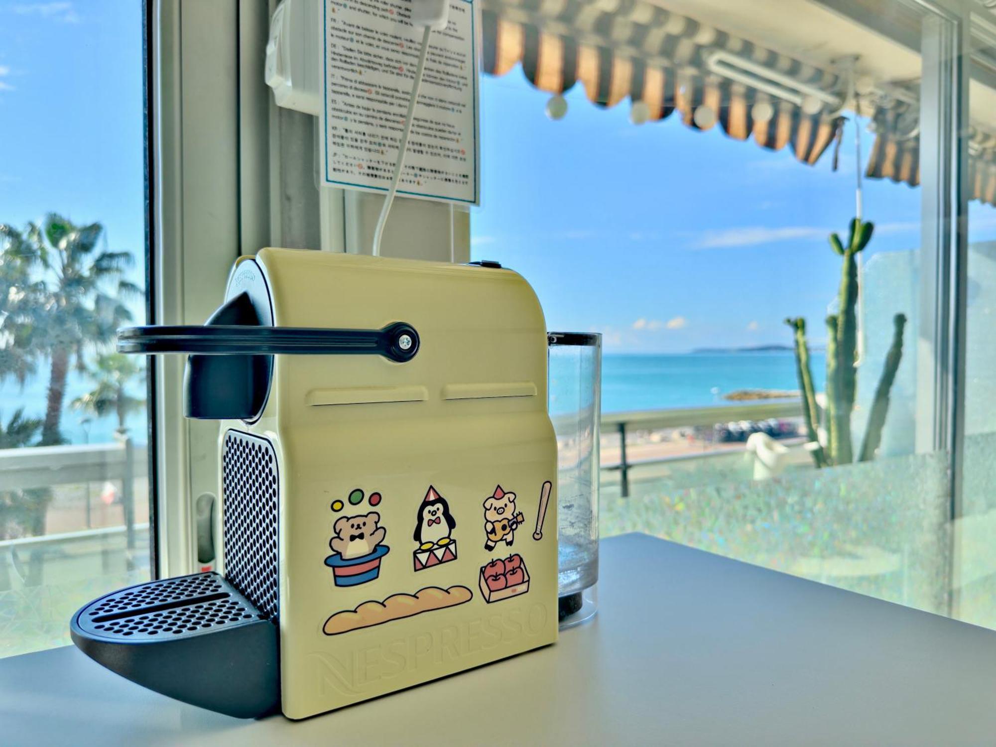 Panoramic Sea View Studio 24H Checkin Cagnes-sur-Mer Luaran gambar